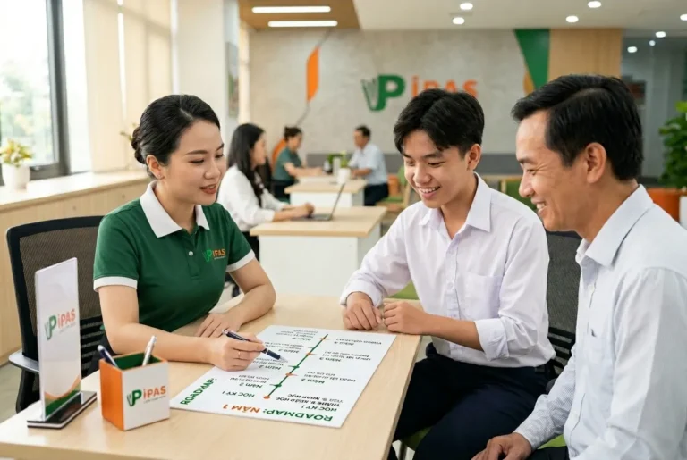 Hình ảnh minh họa trực quan về lợi ích của chứng chỉ IELTS trong xét tuyển Đại học dành cho học sinh THPT năm 2026.