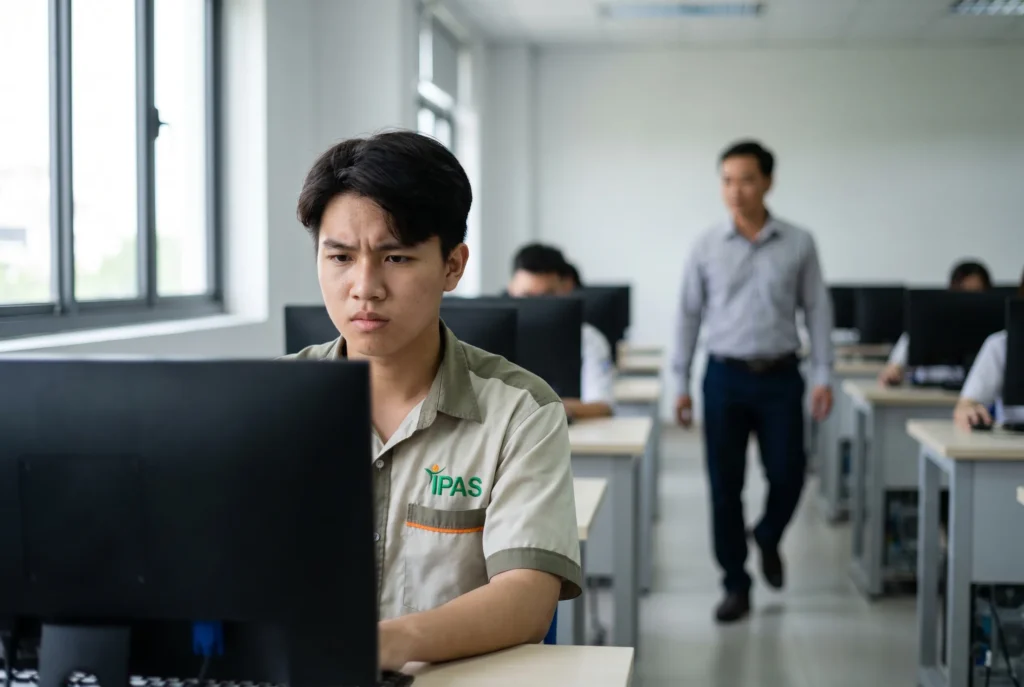 Sự kiện IELTS rút khỏi thi online vì vấn đề bảo mật và giải pháp thi trực tiếp an toàn tại trung tâm.