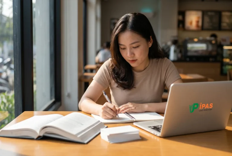 Hình ảnh minh họa các phương pháp ghi chép từ vựng IELTS khoa học giúp người học nhớ lâu.