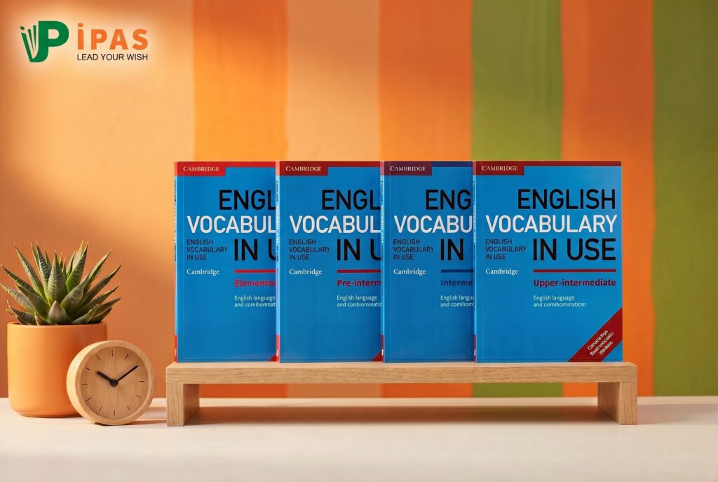 Trọn bộ sách English Vocabulary in Use từ Elementary đến Advanced bản đẹp PDF Audio