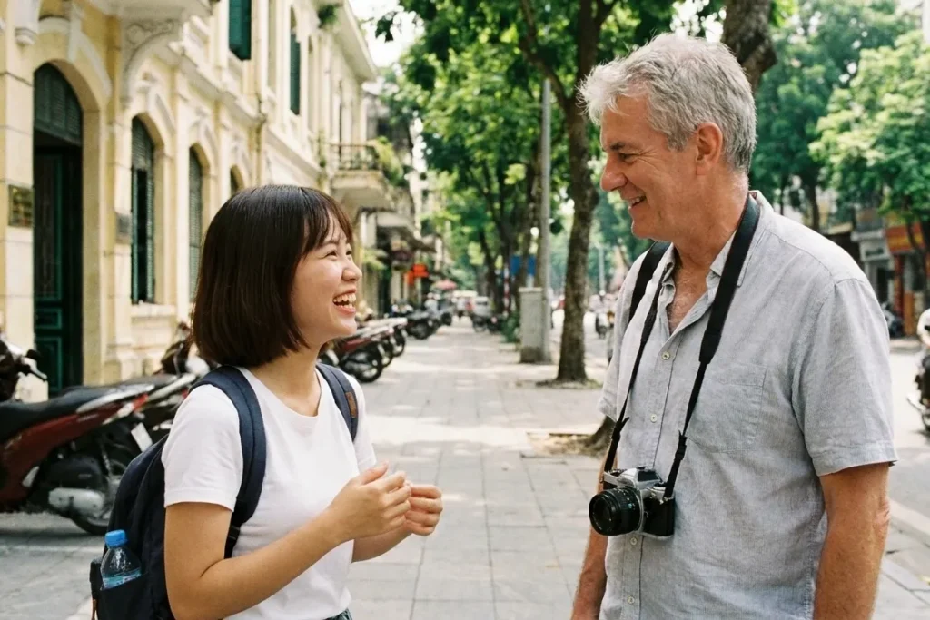 Học viên vượt qua rào cản tâm lý nhờ lộ trình luyện phản xạ nghe nói tiếng Anh.
